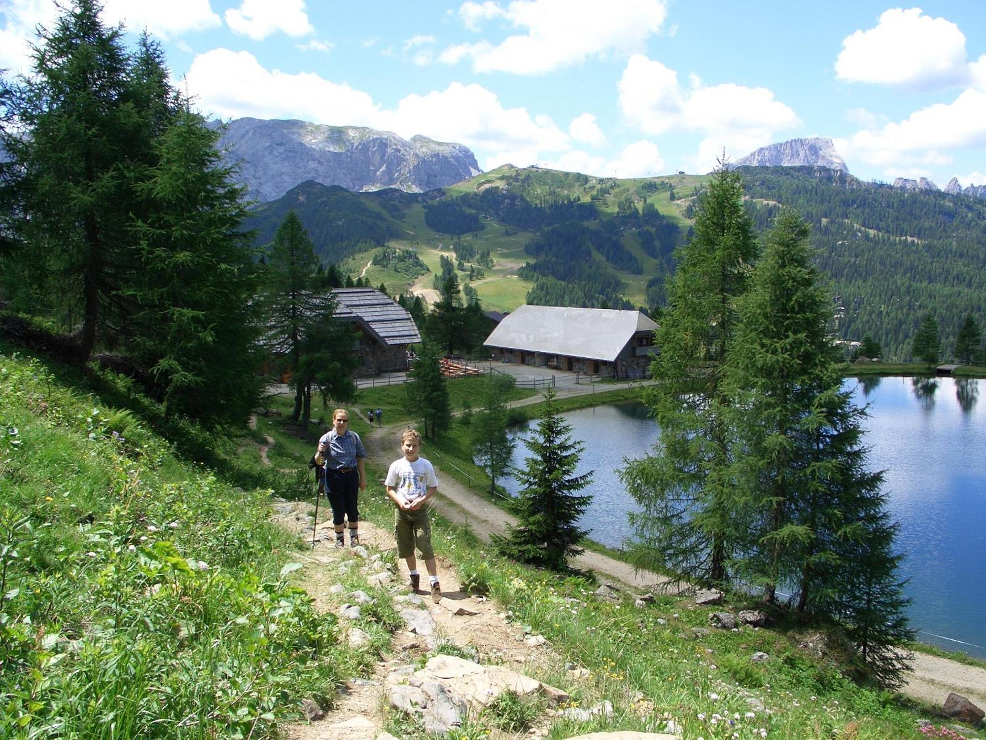 Biker Hotel Al Gallo Forcello Passo Pramollo Buitenkant foto